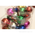 Christmas Tree Decoration Ball Ornament with Dotted Designs